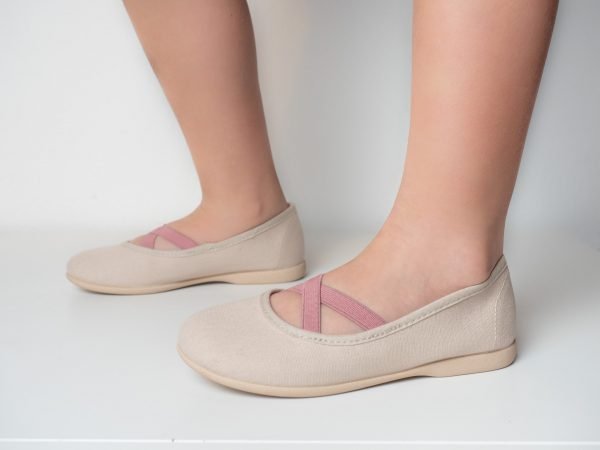 Flats cruces beige
